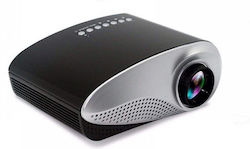 RD-802 Mini 3D Projector Λάμπας LED Μαύρος