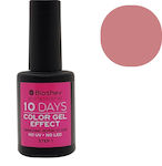Bioshev Professional 10 Days Color Gel Effect Gloss Βερνίκι Νυχιών Μακράς Διαρκείας Ροζ 010 11ml