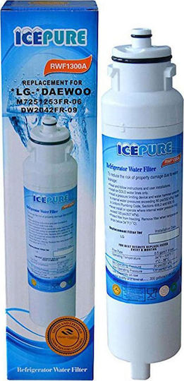 Icepure Εξωτερικό Ανταλλακτικό Φίλτρο Νερού Ψυγείου από Ενεργό Άνθρακα RWF1300A