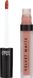MUA Velvet Matt Langhaftiges Flüssiges Lippenst...