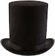 Tall Hat Lux Carnival Hat Black