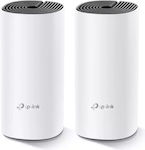 TP-LINK Deco M4 v2 WiFi-Mesh-Netzwerk Zugriffspunkt Wi‑Fi 5 Dualband (2,4 & 5 GHz) in Doppelter Bausatz