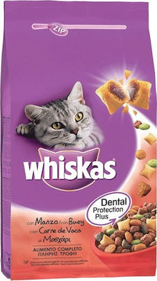 Whiskas Dental Protection Plus Adult Μοσχάρι 14kg