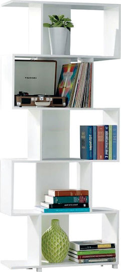 Bibliotecă Ross Alb 70x23x175cm