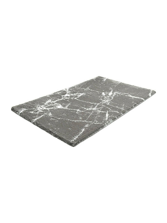 Kleine Wolke Rutschfest Badematte Baumwolle Rechteckig Como 4073977135 Gray 60x60cm