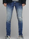 Men's Jeans Pants with Slim Fit Blue