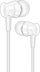 XO S25 In-ear Handsfree with 3.5mm Connector White