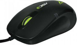 Alcatroz Asic 3 Verkabelt Maus Black/Green