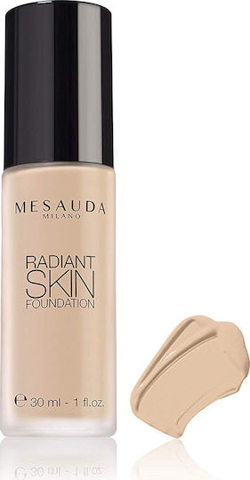 Mesauda Milano Radiant Skin Liquid Make Up 301 Porcelain 30ml