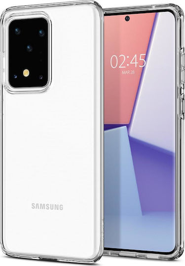 Spigen Liquid Crystal Back Cover Σιλικόνης Διάφανο (Galaxy S20 Ultra)