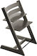 Stokke Tripp Trapp Highchair & Wooden Seat Gray