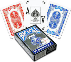 Bicycle Poker Peek Pro Pachet de cărți Plastifi...