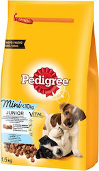 Pedigree Vital Protection 1.4kg Dry Food for Puppies of Small Breeds with and with Chicken / Rice