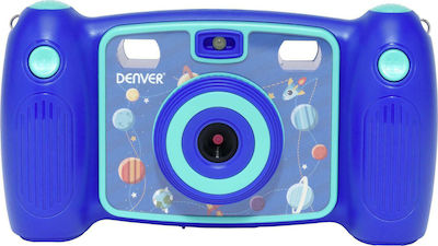 Denver KCA-1310 Kompakte Kamera 5MP mit Bildschirmgröße 2" und Videoauflösung 1920 x 1080 Pixel Blau