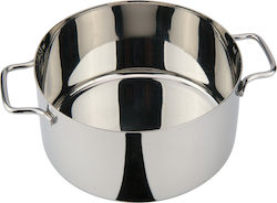 ILSA 1555 Stainless Sauce Pan Capacity 500ml with Diameter 10cm and Height 6cm.