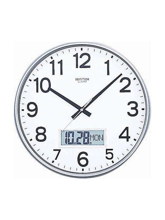 Rhythm Silent Wall Clock Plastic