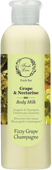 Fresh Line Grape & Nectarine Grape Champagne Ενυδατική Lotion Σώματος για Όλες τις Επιδερμίδες 200ml