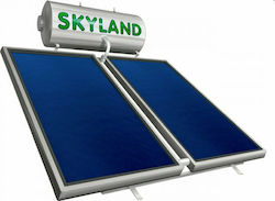 Skyland GL Ηλιακός Θερμοσίφωνας 200 λίτρων Glass Τριπλής Ενέργειας με 4.1τ.μ. Συλλέκτη