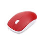 Omega 420 Wireless Ασύρματο Ποντίκι Red/White