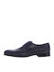 Boss Shoes Raptor Men's Leather Dress Shoes Navy