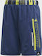 Adidas Colorblock Swim Kids Swimwear Swim Shorts Navy Blue