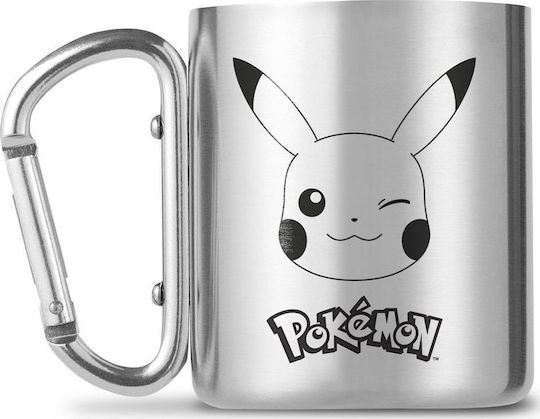 GB eye Pokemon Μεταλλική Κούπα Pikachu Κούπα Μεταλλική Ασημί 250ml