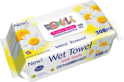 Renkly Baby Wipes with Chamomile 100pcs