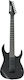 Ibanez RGIXL7 Chitară Electrică 7 Corzi Stratocaster Cu Aranjamentul De Microfoane HH Negru Mat