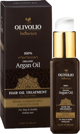 Olivolio Botanics 100% Moroccan Organic Argan Haaröl für Reparatur 90ml