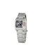 Chronotech Uhr mit Silber Metallarmband CC7042B-02M