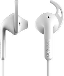 Defunc Sport In-ear Handsfree με Βύσμα 3.5mm Λευκό