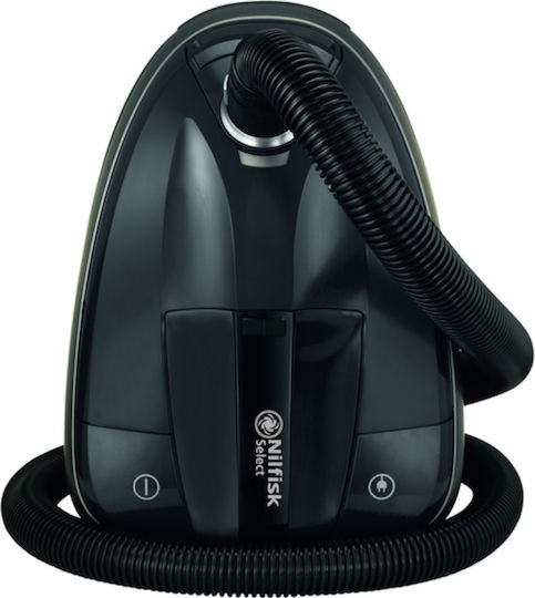 Nilfisk Select Vacuum Cleaner 650W Bagged 3.1lt Black