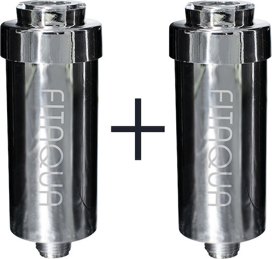 Fit Aqua KDF Shower Water Filter Antiscaling Shower Filter 2pcs AM.0004
