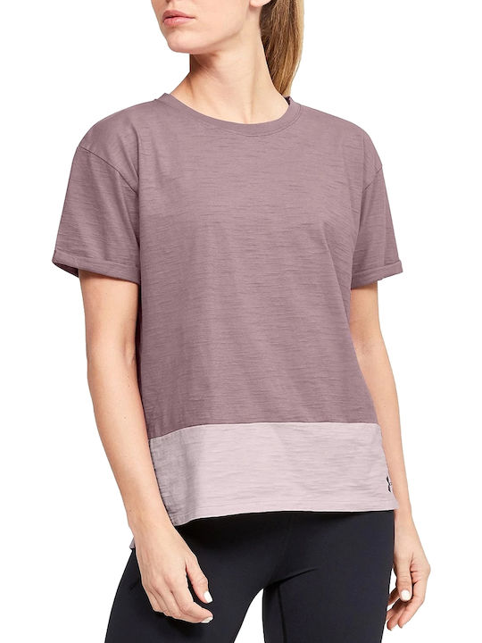 Under Armour Charged Femeie Sport Tricou Hushed Pink