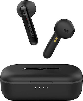 Sonic Gear TWS1 Earbud Bluetooth Handsfree Earphones with Charging Case Black