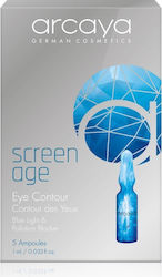 Arcaya Screen Age Contour Anti-îmbătrânire Serum Ochi 5x1ml