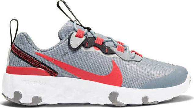 nike renew element 55 grey and orange
