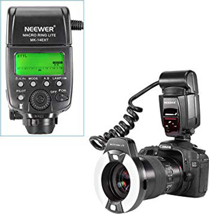 Neewer MK14EXT Macro TTL Ring Flash για Nikon Μηχανές Skroutz.gr