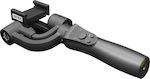 White Shark GMB-005 Nobori Gimbal за мобилни телефони с 3-осов стабилизатор и 12 часа работа Черен