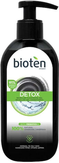 Bioten Detox Facial Cleansing Gel for Brightening & Moisturizing Action 200ml