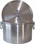 Stock Pot Capacity 69lt with Diameter 53.5cm and Height 35cm.