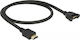 DeLock HDMI 1.4 High Speed 1080p 120Hz Cable HDMI male - HDMI female 0.5m Μαύρο