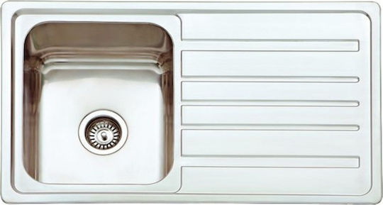 Boloco BL801 Drop-In Inox Μ86xΠ50cm Silver