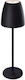 Zambelis Lights Desktop Outdoor Floor Lamp 2W with Warm White Light IP54 Black