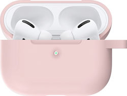 FoneFX Θήκη Σιλικόνης σε Ροζ χρώμα για Apple AirPods Pro