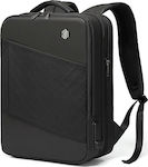 Arctic Hunter B00345 Wasserdicht Tasche Rucksack für Laptop 15.6" in Schwarz Farbe