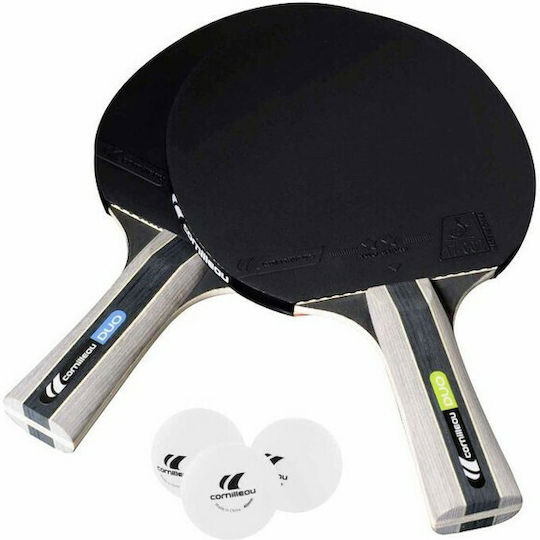 Cornilleau Sport Duo Σετ Ρακέτες Ping Pong για Προχωρημένους Παίκτες