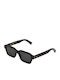 Retrosuperfuture Caro Unisex Sunglasses with Black Plastic Frame and Black Lens CARO-NJS