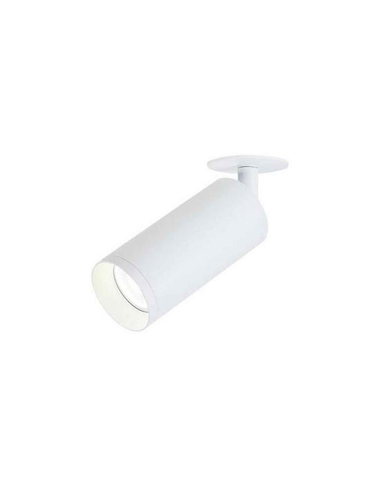 Zambelis Lights Einzel Spot mit Fassung GU10 in Weiß Farbe
