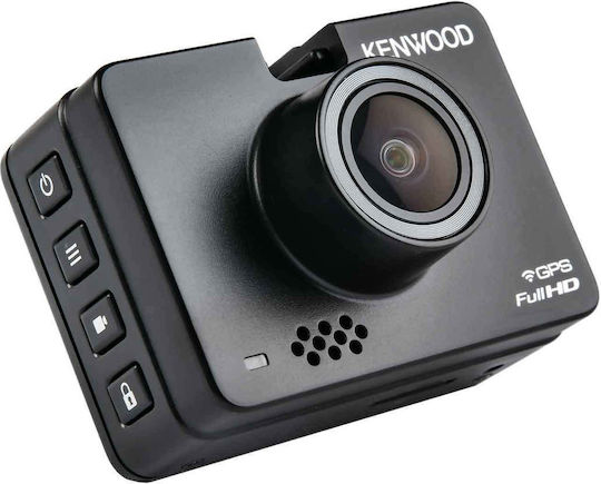 Kenwood Drva301w 1080P Windshield Car DVR, 2.7" Display with Suction Cup